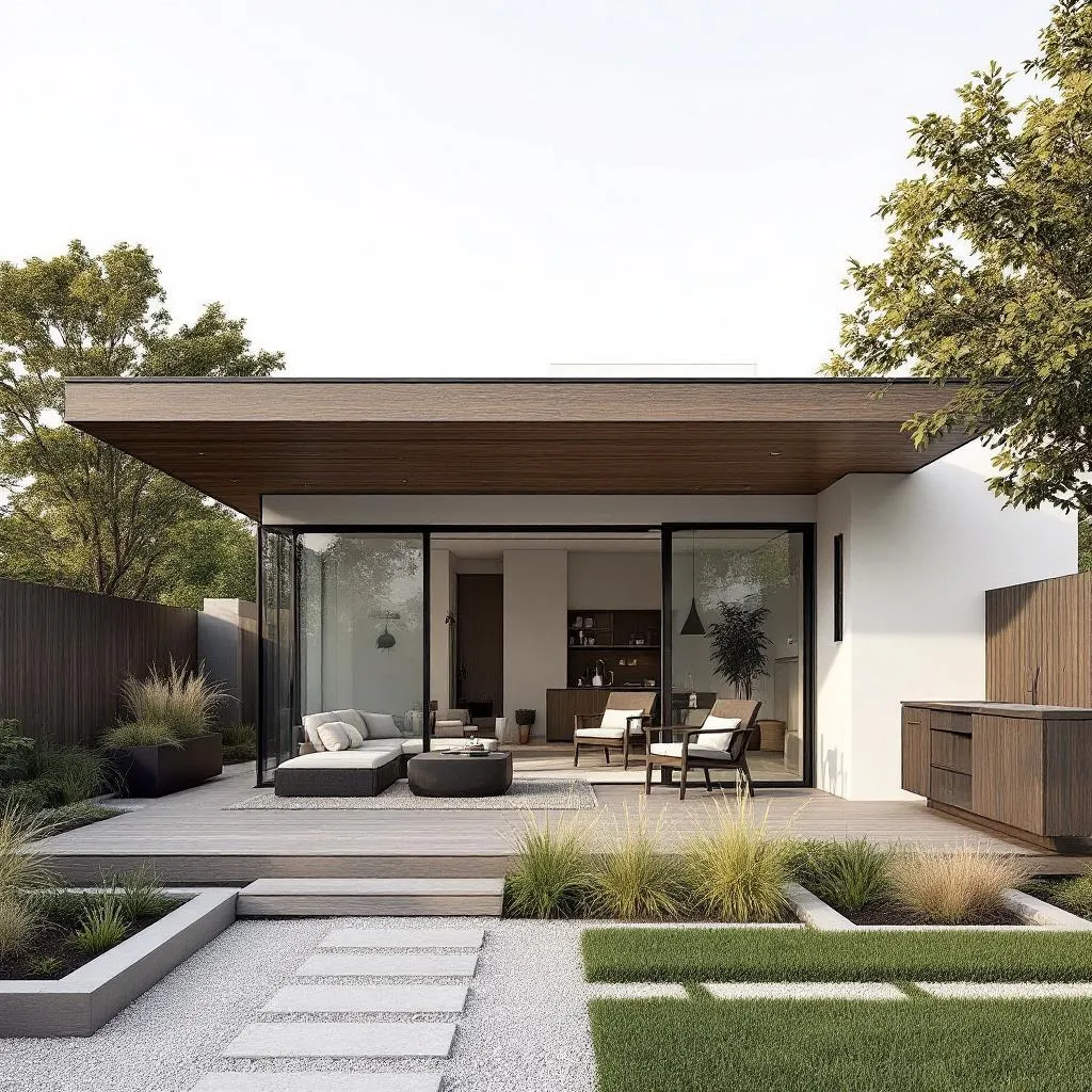 Houten overkapping in verschillende stijlen | Strak, landelijk of modern