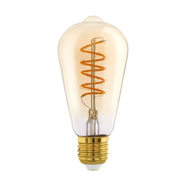 Lichtbron Druppel amber 4W 14,2cm