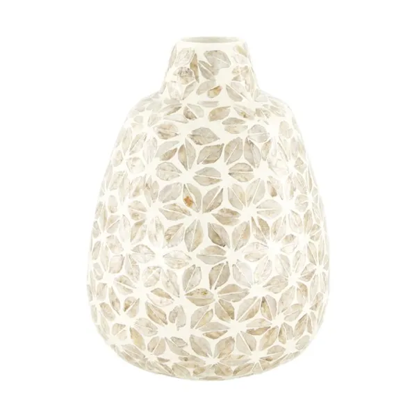 Vaas Capiz Bottle beige small