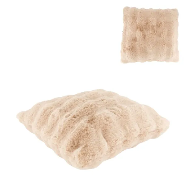 Sierkussen Teddy beige