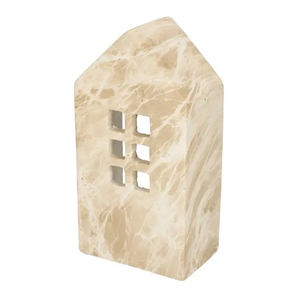 Keramiek huis beige XL