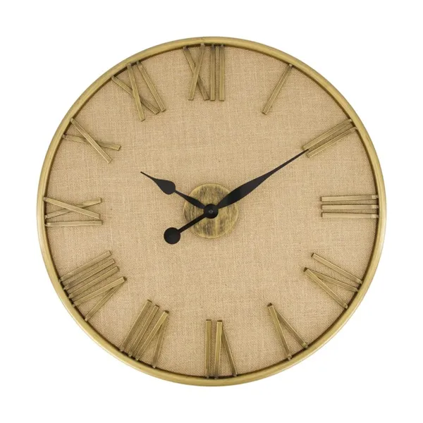 Wandklok Liam beige