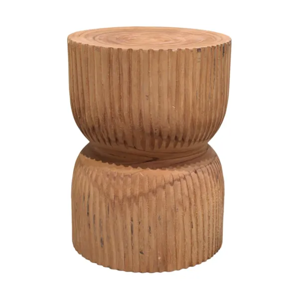 Houten kruk Nova donker hout